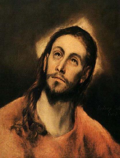 GRECO, El Christ Norge oil painting art